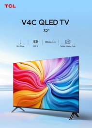 TCL ทีวี 32 นิ้ว HD QLED Google TV รุ่น 32V4C ดำ One