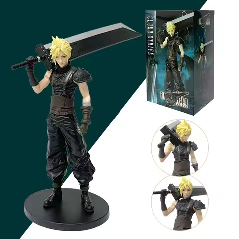 Cloud Strife Remake Version Action Figures Active Joint Assembly Model