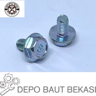 [20 PCS PACKAGE] Flange 6x10Bolt Flange Bolt/ 6x10 K 10