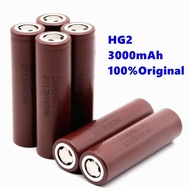 100% Original 18650 3000mAh Battery 3.6V Discharge 20A 18650 Battery For LG HG2 3000MAH 3.7V 18650 P