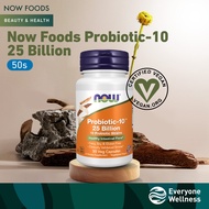 [Local] Now Foods Probiotic-10, 25 billion, 50 Veg Capsules | Digestive Support, 25 Billion CFU