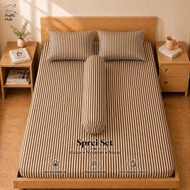 Brown Striped Bed Sheet Set All Sizes