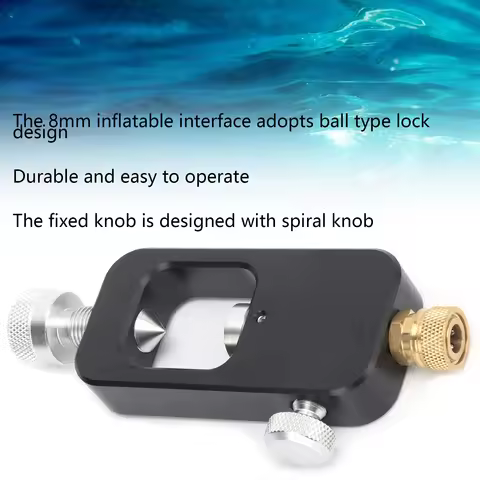 Diving Equipment Diving Converter Adapter for Diving Equipment 8 MM Large Bottle to Small Bottle Con