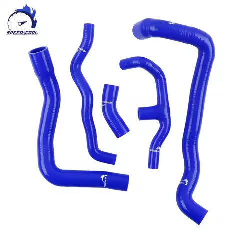 SPEED&COOL For 2000-2007 Mercedes Benz C-Class W203 C200K Sport Coupe CL203 C200 Kompressor Silicone