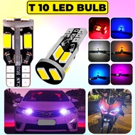 T10 10 LED BULB Car Motor Head Small Lamp Number Plate Interior Dashboard Light SMD Mentol Lampu Ker