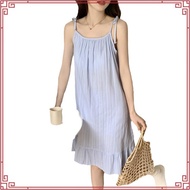 Pyjamas Women Cotton Sexy Pajamas Padded Sling Nightshirt M-XL