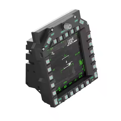 WINWING Multifunctional DCS F18 MFD Display Cockpit Functional Panel for Flight Simulation Games