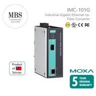 MOXA IMC-101G Industrial Gigabit Ethernet-to-Fiber (SFP) media converter | C1D2 UL CE FCC