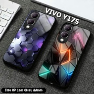 Softcase Glass Glass Vivo Y17s (MV9) Case Hp Vivo Y17s - Softcase Sparkle Vivo Y17s - Casing Vivo Y17s Latest Motif Boys Abstract