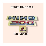Hino 300 L new sticker hino dutro 300 sticker/ hino 300 separate sticker/ hino 300 dutro sticker/