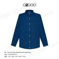 G2000 เสื้อเชิ้ตแขนยาว รุ่น Non-Iron Cotton Stretch Smart Fit Oxford Shirt Code: 21121212 76