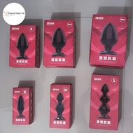 Buttplug Butt Plug Anal Plug Jumbo Size Silicone Black
