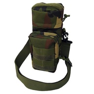 Outdoor Tactical Gear Military Molle Water Bottle Bag Kettle Pouch + Mess Pouch