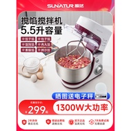 Pengadun Pengisian Daging Shunran Mesin Uli Doh Automatik Sepenuhnya Komer untuk Ladu, Roti, Isi Sos