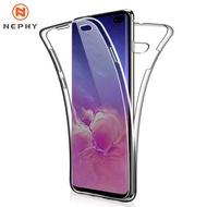 360 Full Clear Case For Samsung Galaxy A10 A20 A30 A40 A3 A5 A7 J3 J5 J7 2017 A6 A8 Plus J4 J6 J8 2018 Mobile Phone Cove