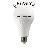FLORY11 Emergency Light Bulb, Rechargeable Flicker-Free LED Bulb Light,  E27 Portable 7W 9W 12W 15W 