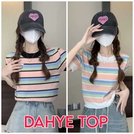 BAJUKIDDIE DAHYE TOP KNITTED TOP FOR TEENS, ADULTS, WOMEN, KOREAN IMPORT FASHION