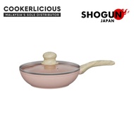 Shogun Mini 2 Ceragan Ceramic Wok Pink 20cm - Ceramic Non-stick, Toxic Free, PFAS Free, Induction