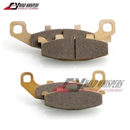 Motorcycle Front Rear Brake Pads For Kawasaki EX250 EX 250 F2 F3 F4/F6-F9/D6F/D7F Ninja 250 1988-200