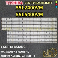 55L5400VM 55L2400VM TOSHIBA LED TV BACKLIGHT NEW / BARU 55L2400 55L5400