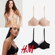 KATUN H&m Demi Cotton Bra / Tshirt Bra / Lightly Padded Push up Underwired Wired Cotton BH Without P