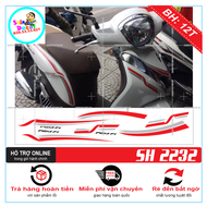 TEM XE SH MODE TEM RỜI SH MODE CHỈ ĐỎ TRẮNG