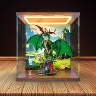 Ornaments HD Lamp Acrylic Model Building Blocks Assembling Pattern Guardian Dragon Applicable Storag