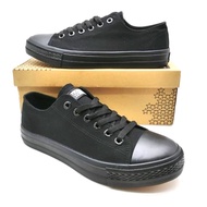 NORTH STAR 8896503 Secondary School Black Shoe/ Kasut Sekolah Menengah Hitam Bertali