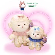 Lovely Cloud Alpaca Little Sheep Teddy Bear for Children THANH MINH STORE