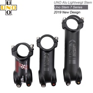 UNO MTB Bike Stem Kalloy Ultralight -7 17 Degree Mountain Road Bike 31.8mm 60 70 80mm 90 100 110 120 130mm