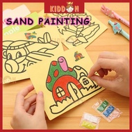 Sand art for kid sand painting finger painting art kid kids diy craft art craft kids birthday for ki