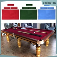 [AmlesoMY] Professional Billiard Pool Table Cloth Snooker Table Accessory 8ft Red