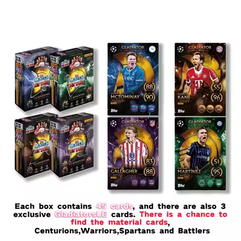 2026 New Season Topps UCC Match Attax 2025-26 Top Champions League match ttag big iron boxSeries Foo