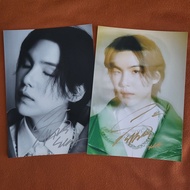 BTS SUGA AUTOGRAPHED SIGNED GROUP PHOTO PICTURE COLLECTION 5*7 K-POP 2024A