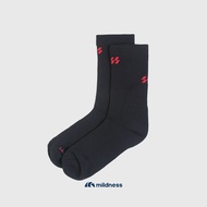 MILDNESS Cycling Socks Aero Sport Socks Middle Crew Cycling Socks Men