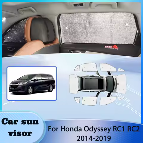 Full Coverage Sunshade For For Honda Odyssey Accessories RC1 RC 2014-2019 Anti-UV Sun Visors Sun Vis