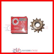 Freewheel 12T Ulir TAYA Gigi Belakang Single Speed Gear Sepeda BMX Minion