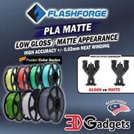 FlashForge PLA Matte Filament 1.75mm 1KG for 3D Printer pla creality twotrees ender3 ender 3