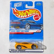 Hotwheels Hot Wheels Sho Stopper kuning 2000 First Editions rare