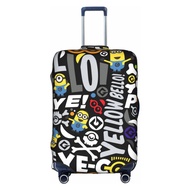 Minions Travel Luggage Cover Suitcase Protector Fits 18-32 Inch Luggage