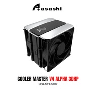 Cooler Master V4 ALPHA 3DHP (Black) CPU Air Cooler (LGA 1851/1700) 5 Years