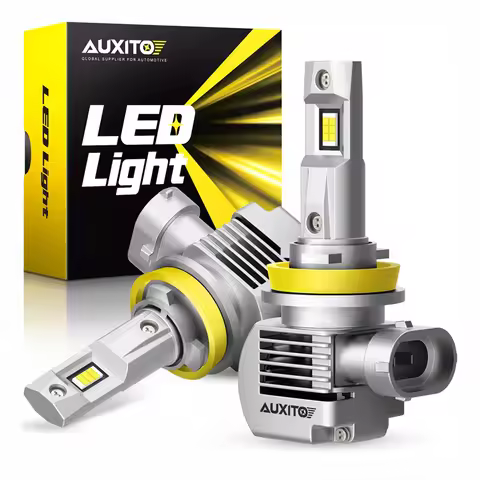 2Pcs H8 H11 H7 LED Canbus Turbo Headlight with Fan H13 9006 H4 High Low Beam Bulb for BMW E90 Kia Op