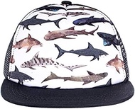 Knuckleheads Clothing Baby Boy Infant Trucker Sun Hat Toddler Mesh Baseball Cap Sharks M 53 cm 2 to 
