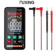 FUXING มัลติมิเตอร์แบบดิจิทัลอัจฉริยะสำหรับการทดสอบความต่อเนื่องของแรงดันไฟฟ้า ACDC