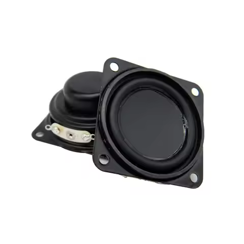 2Pcs 40mm 4 Ohm 5W Waterproof Full Range Audio Speaker Unit Hifi Stereo Loudspeaker DIY Bluetooth Ho
