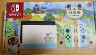 Nintendo Switch 《集合啦！動物森友會》特別版主機(有盒齊全 ) HKD$1500 (有盒、有底座、配件齊)