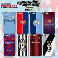 Case Casing Football Club Case OPPO A16 A15 a93 A54 A53 2020 A7 A3S A5 2020 A5S A12 A92 A31 A9 2020 