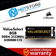 CORSAIR VALUE SELECT 8GB DDR4 2133MHZ SODIMM C15 - CMSO8GX4M1A2133C15