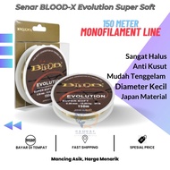 Senar Pancing BLOOD-X Evolution Super Soft / Benang Pancing Blood-x evolution