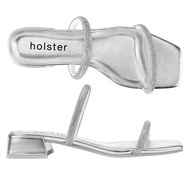 Holster Krystal Heel Silver HST405SI รองเท้าแตะส้นสูง
